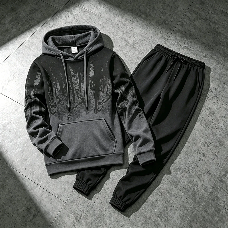 Winter Clothing Pants - هوديز وبدلات رياضية رجالية للخريف والشتاء،