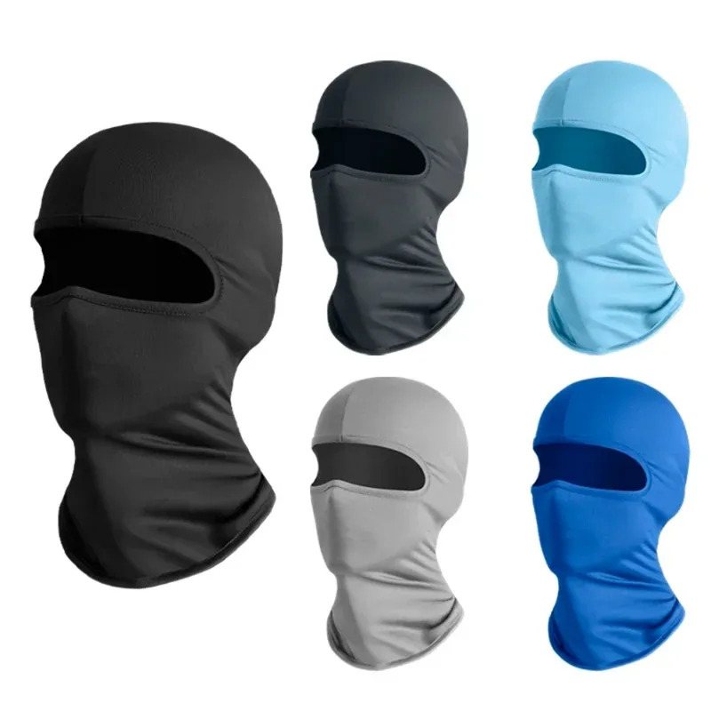 Wool Balaclava Knit - قناع وجه كامل من الحرير الجليدي