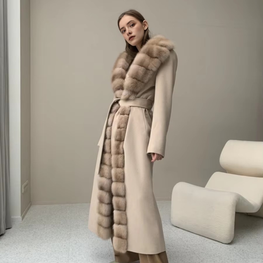 Wool Blend Coat - معطف شتوي جديد من الكشمير والصوف