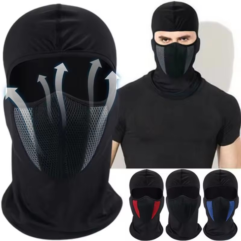Wool Balaclava Knit - كامل الوجه قناع الدراجات يندبروف القبعات