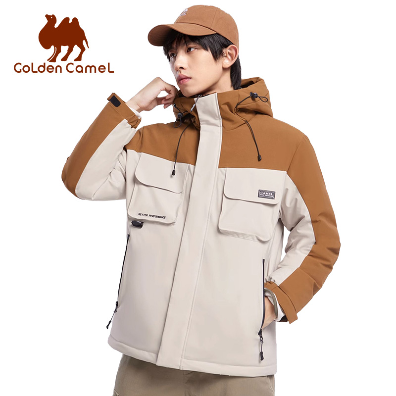 Windproof Jacket Softshell - جاكيتات GOLDEN CAMEL للتنزه للنساء، سترة