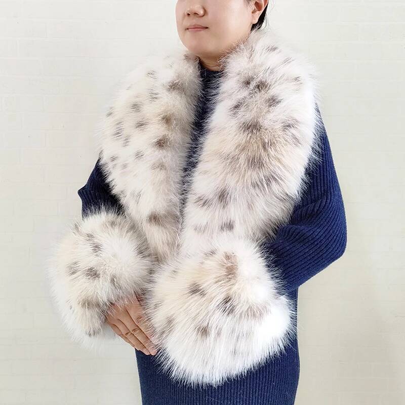 Winter Clothing Items - كبير إمرأة فو الثعلب الفراء وشاح
