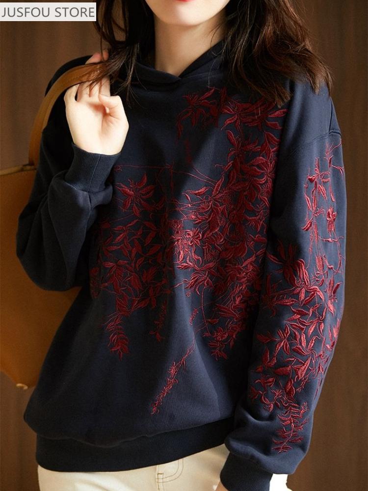 Winter Clothing Essentials For Women - سويت شيرت نسائي بغطاء للرأس ملابس