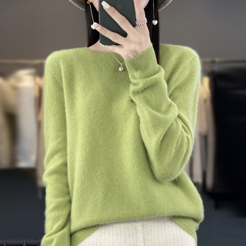 Winter Clothing Women Sale - خريف/شتاء 2024 جديد سترة الكشمير المعنقة