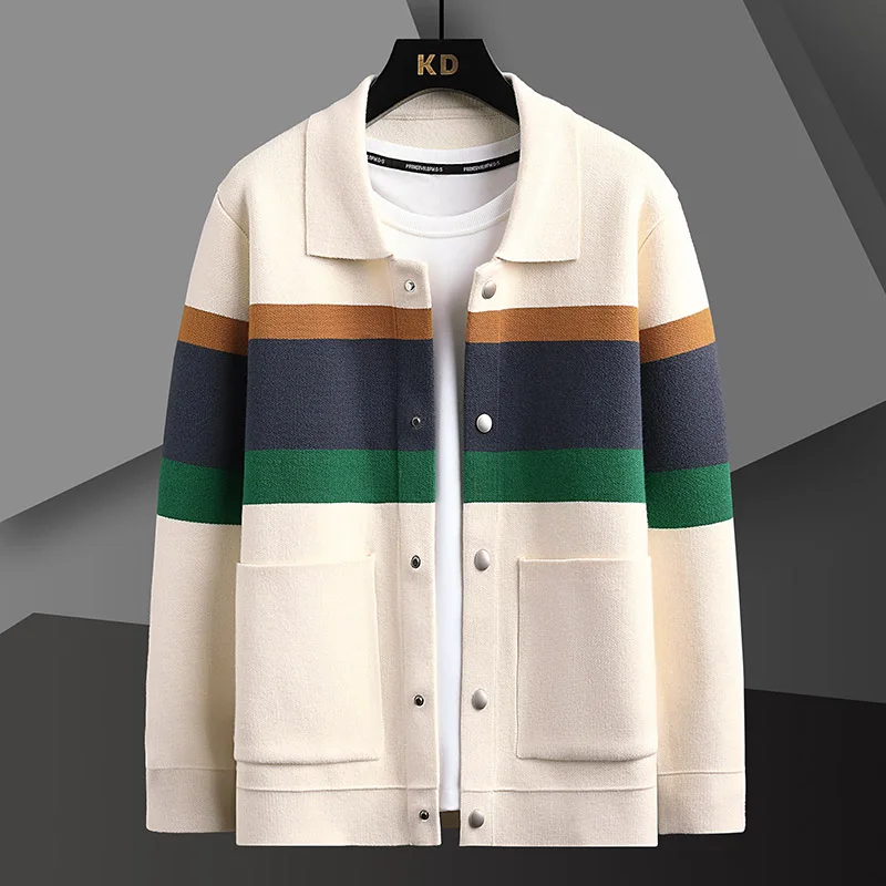 Wool Blend Coat - 2024 خريف شتاء موضة جديدة سترة
