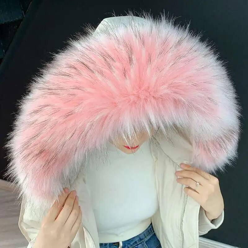 Winter Clothing Women Sale - انفصال فو الفراء طوق اضافية كبيرة