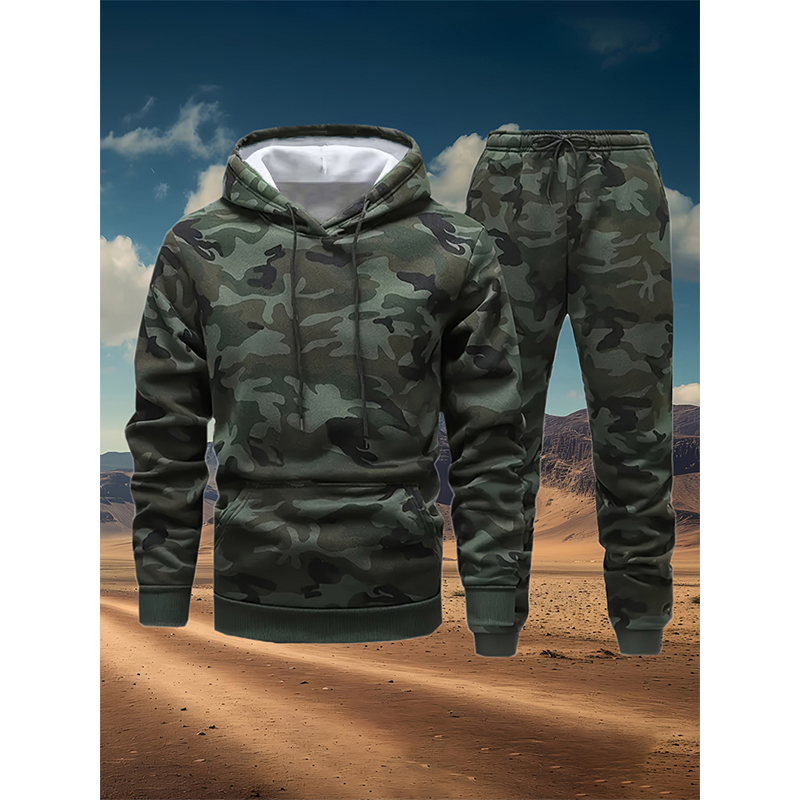 Winter Clothing Pants - طقم هوديز وبنطلون بطباعة ثلاثية الأبعاد