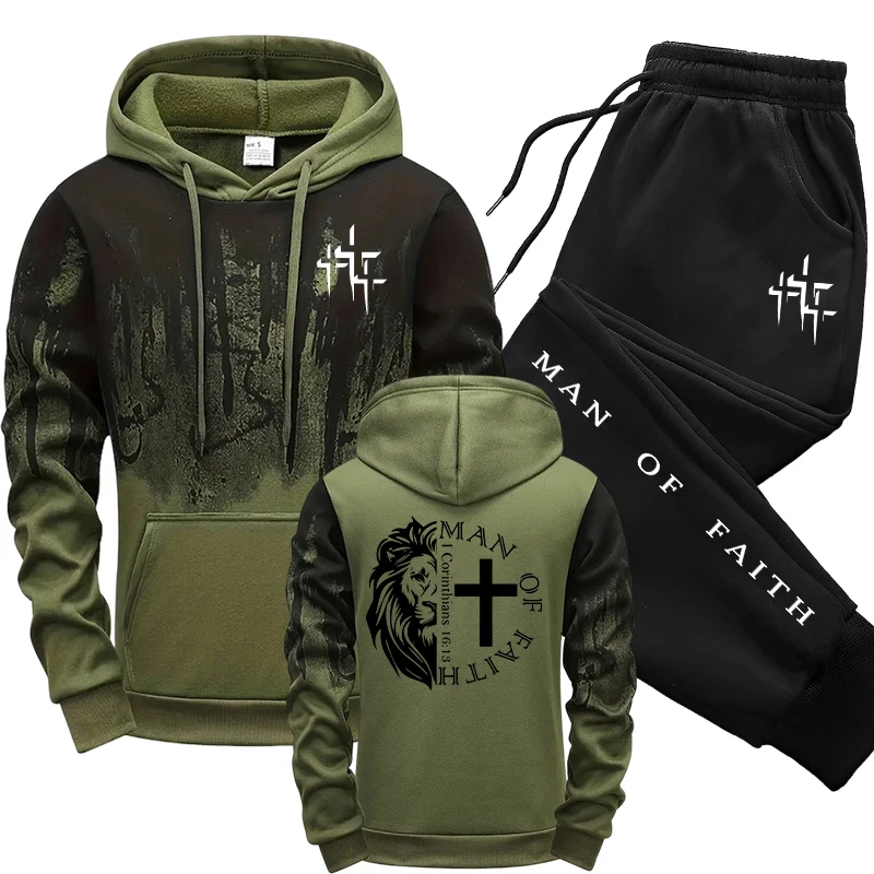 Winter Cloth - طقم رجالي بنمط Man of Faith