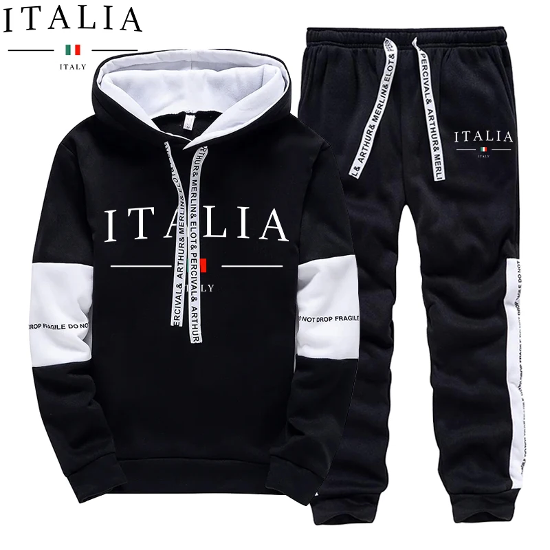 Winter Clothing Pants - بدلة رياضية رجالية للخريف والشتاء، سترة