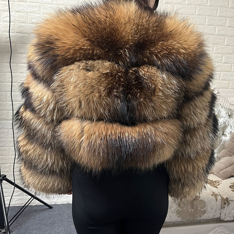 حجم كبير بلايز البني الفراء Ma - مراجعة Winter Clothing Plus Size وسعره