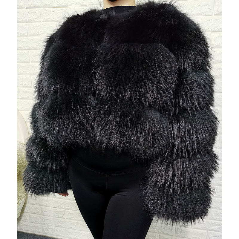 حجم كبير بلايز البني الفراء Ma - مراجعة Winter Clothing Plus Size وسعره