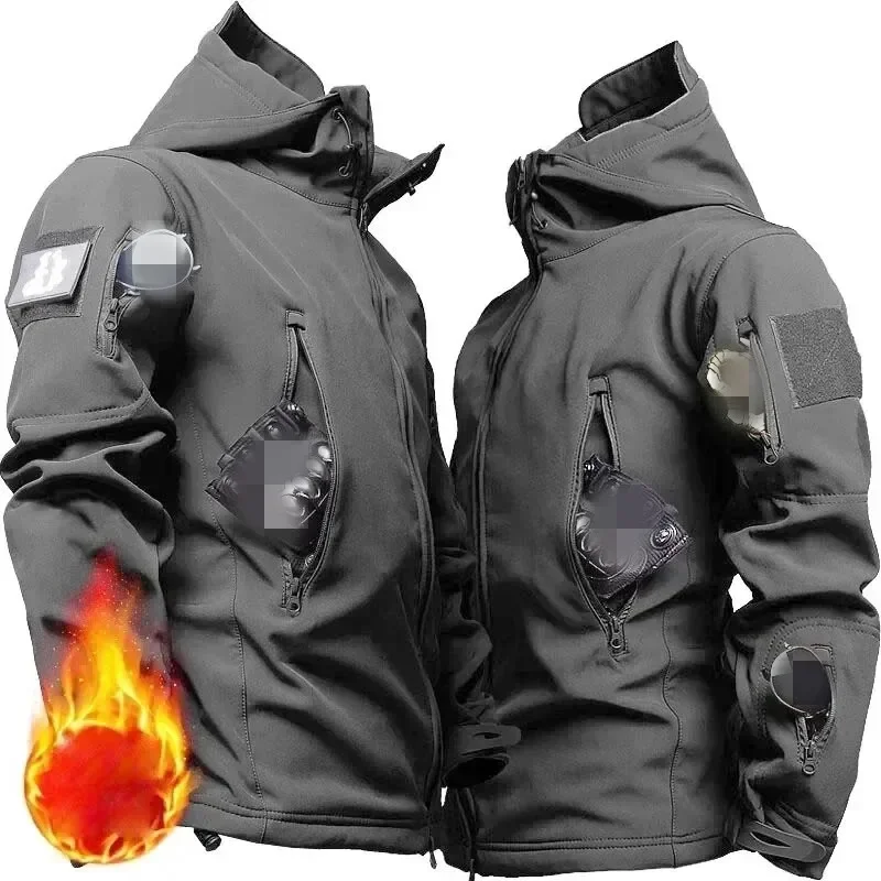 جديد سترات للتنزه الخريف الرجا - مراجعة Windproof Jacket Softshell وسعره