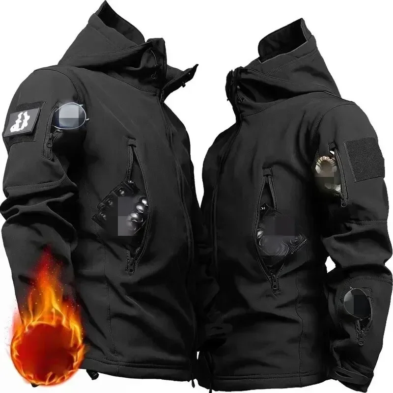 جديد سترات للتنزه الخريف الرجا - مراجعة Windproof Jacket Softshell وسعره