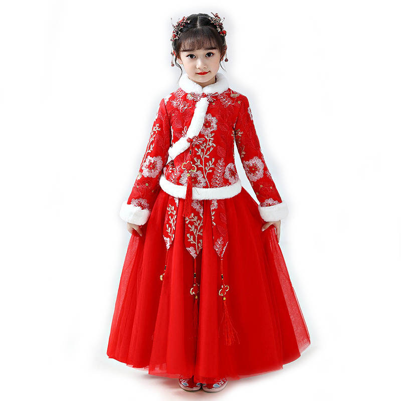 الفتاة Hanfu زي القديمة ، فستا - مراجعة Winter Clothing For Babies وسعره