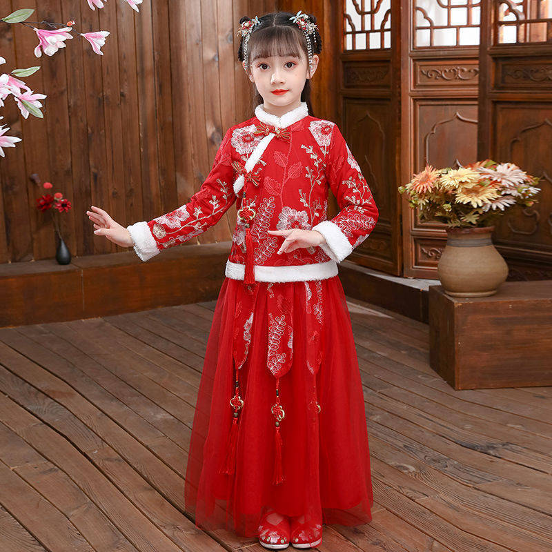 الفتاة Hanfu زي القديمة ، فستا - مراجعة Winter Clothing For Babies وسعره