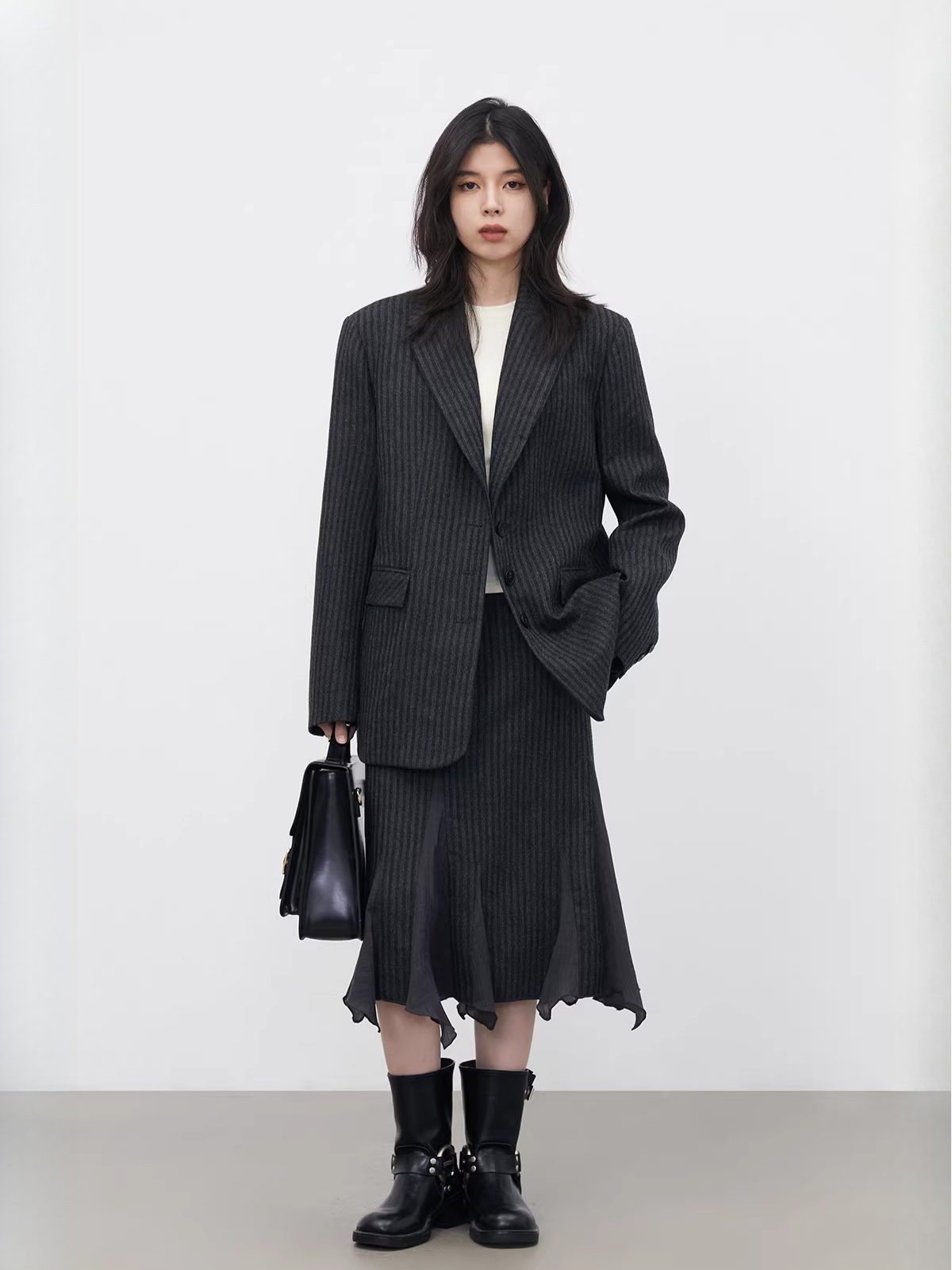 طقم نسائي أنيق من CHIC VEN يتك - مراجعة Wool Blend Coat وسعره
