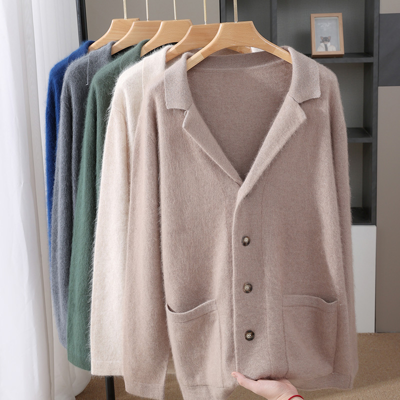 جديد المنك الصوف سترة الرجال م - مراجعة Wool Blend Coat وسعره