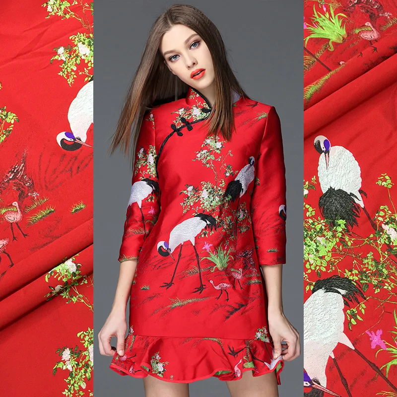 الديباج الجاكار النسيج الخريف  - مراجعة Winter Clothing Wholesale وسعره