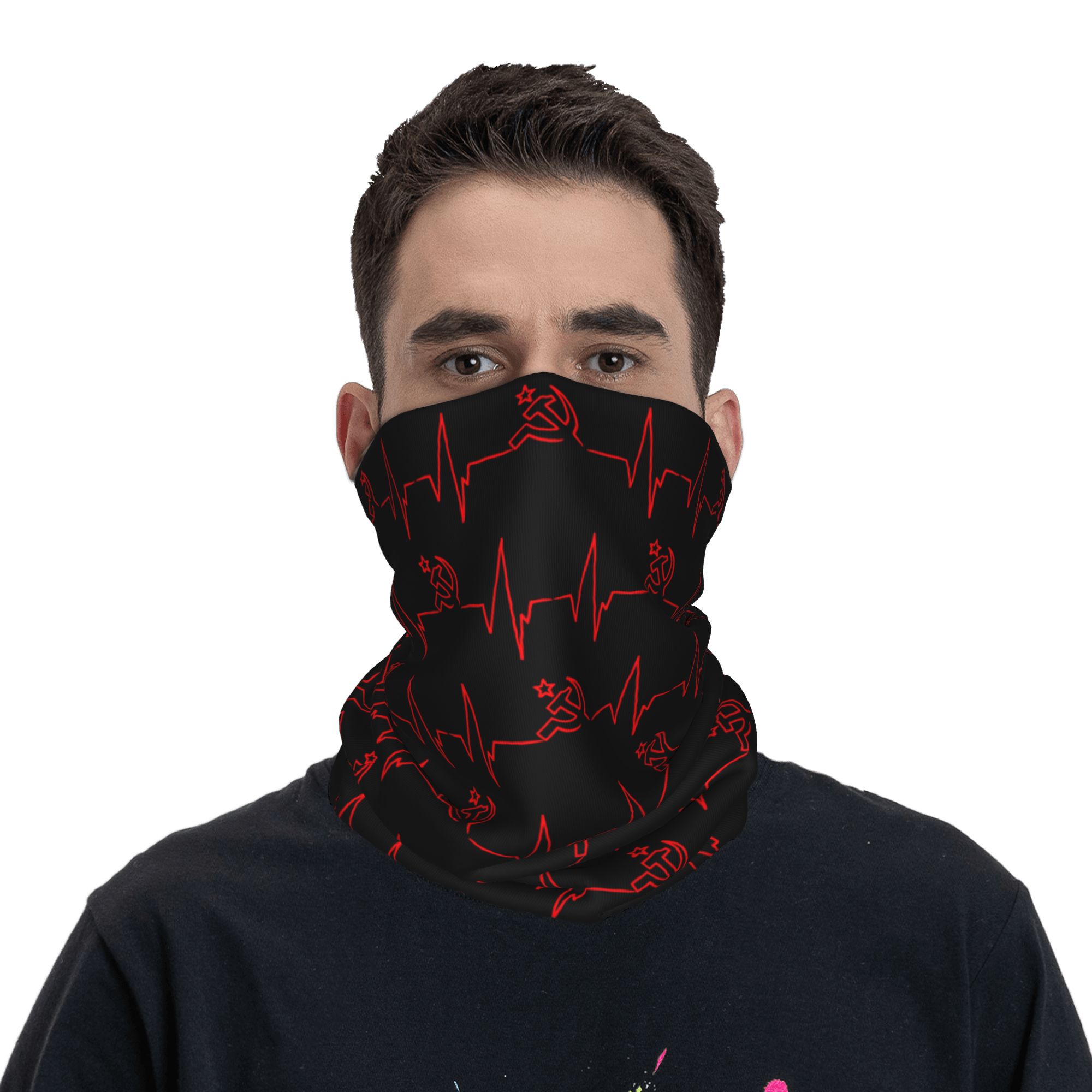 مخصص نبضات القلب العلم الروسي  - مراجعة Wool Balaclava Knit وسعره