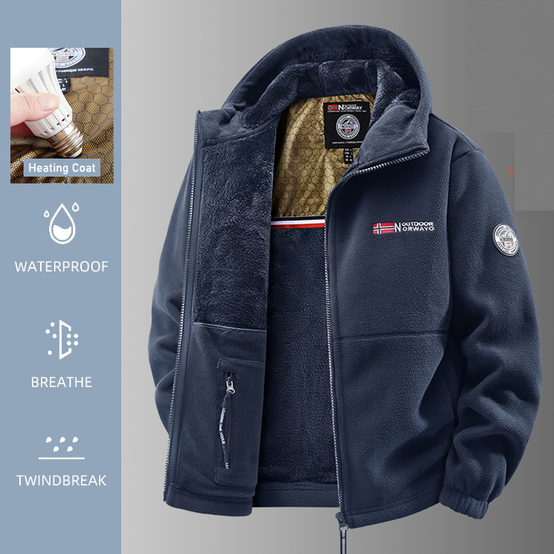 الرجال سترة ساخنة الشتاء القطب - مراجعة Windproof Jacket Softshell وسعره