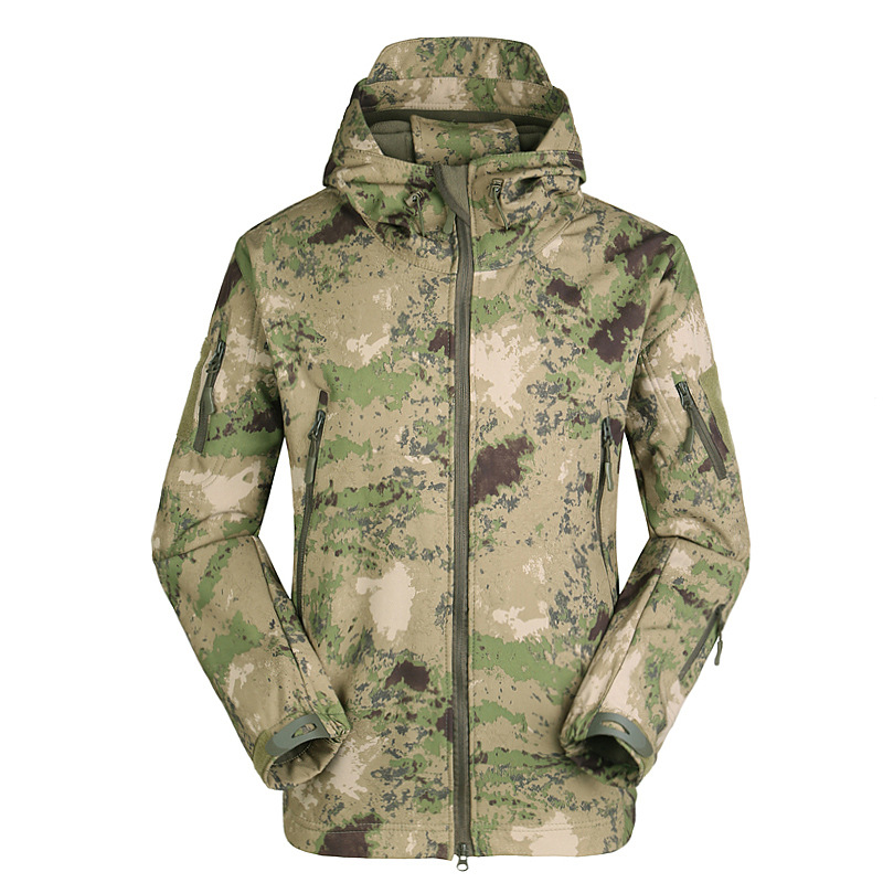 مجموعة مموهة للمغامرة الخارجية - مراجعة Windproof Jacket Softshell وسعره