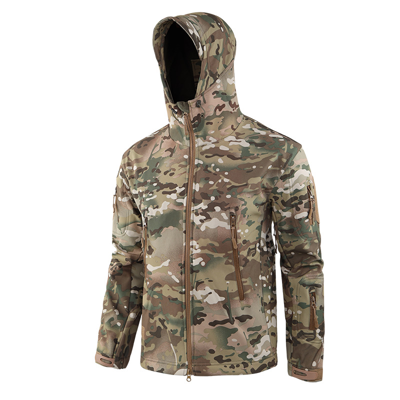 مجموعة مموهة للمغامرة الخارجية - مراجعة Windproof Jacket Softshell وسعره