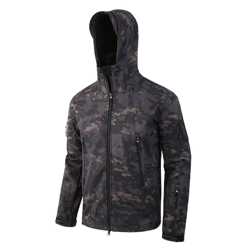 مجموعة مموهة للمغامرة الخارجية - مراجعة Windproof Jacket Softshell وسعره