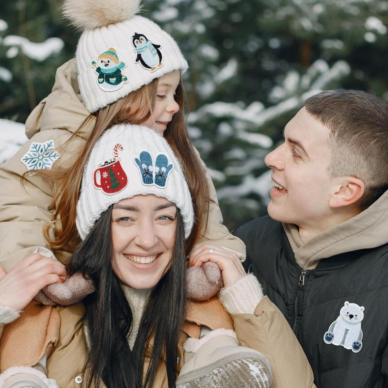 8 قطعة الحديد تحت عنوان الشتاء - مراجعة Winter Clothing Pictures وسعره