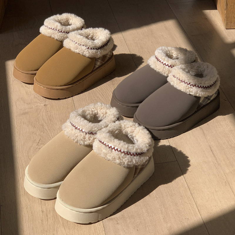 شباشب منفوشة بمنصة 2026 للنساء - مراجعة Winter Cloth وسعره