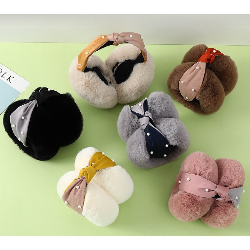 Anjj جديد البطانة بيرال غطاء ل - مراجعة Winter Clothing Earmuffs وسعره