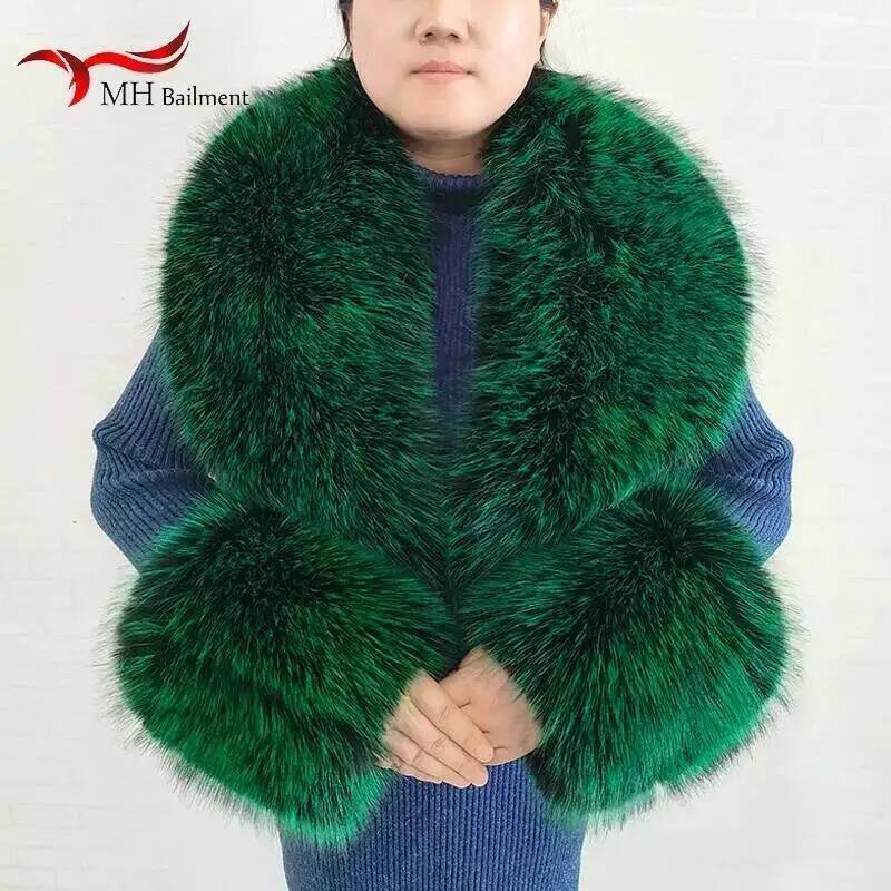 كبير إمرأة فو الثعلب الفراء وش - مراجعة Winter Clothing Items وسعره