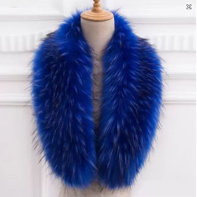 الفراء الطبيعي طوق ريال الراكو - مراجعة Winter Clothing Items وسعره