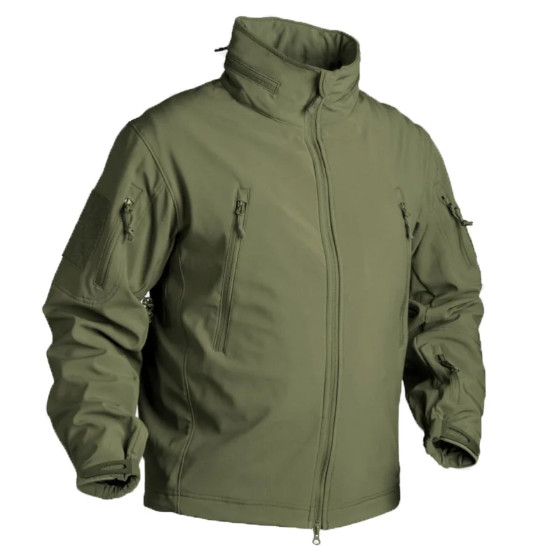 الرجال الشتاء الخريف سوفتشيل س - مراجعة Windproof Jacket Softshell وسعره