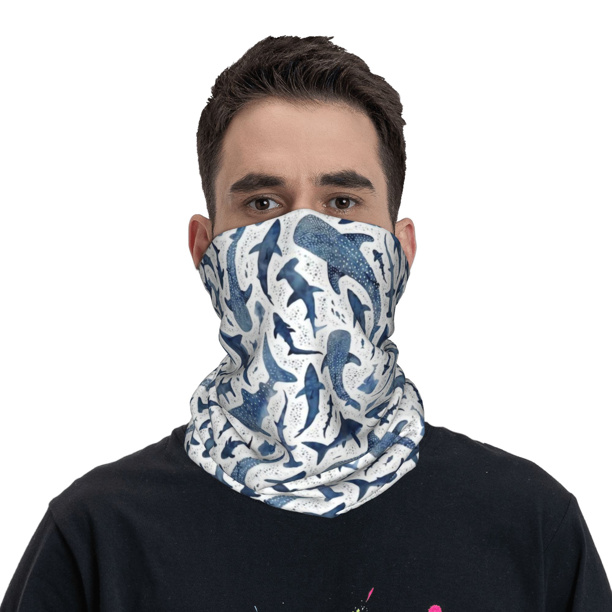مخصص الأزرق المائية القرش باند - مراجعة Wool Balaclava Knit وسعره