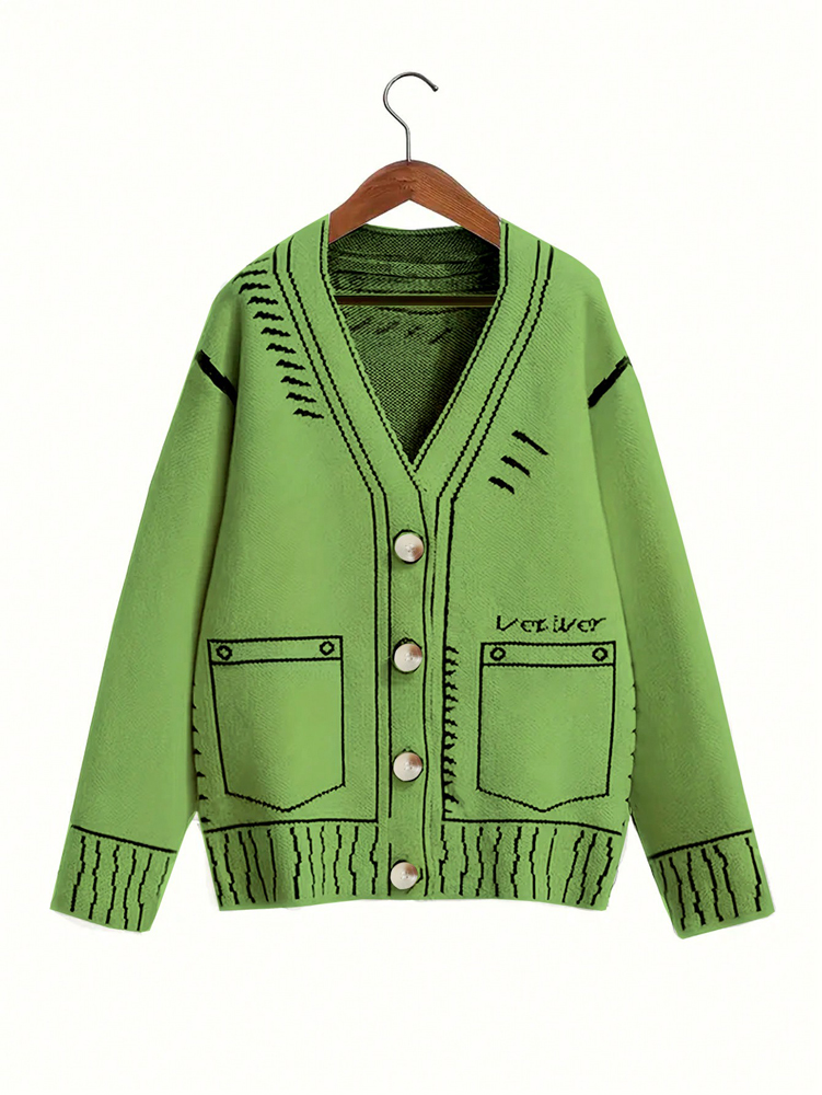 حجم كبير المرأة زر متابعة سترة - مراجعة Winter Clothing Women Sale وسعره
