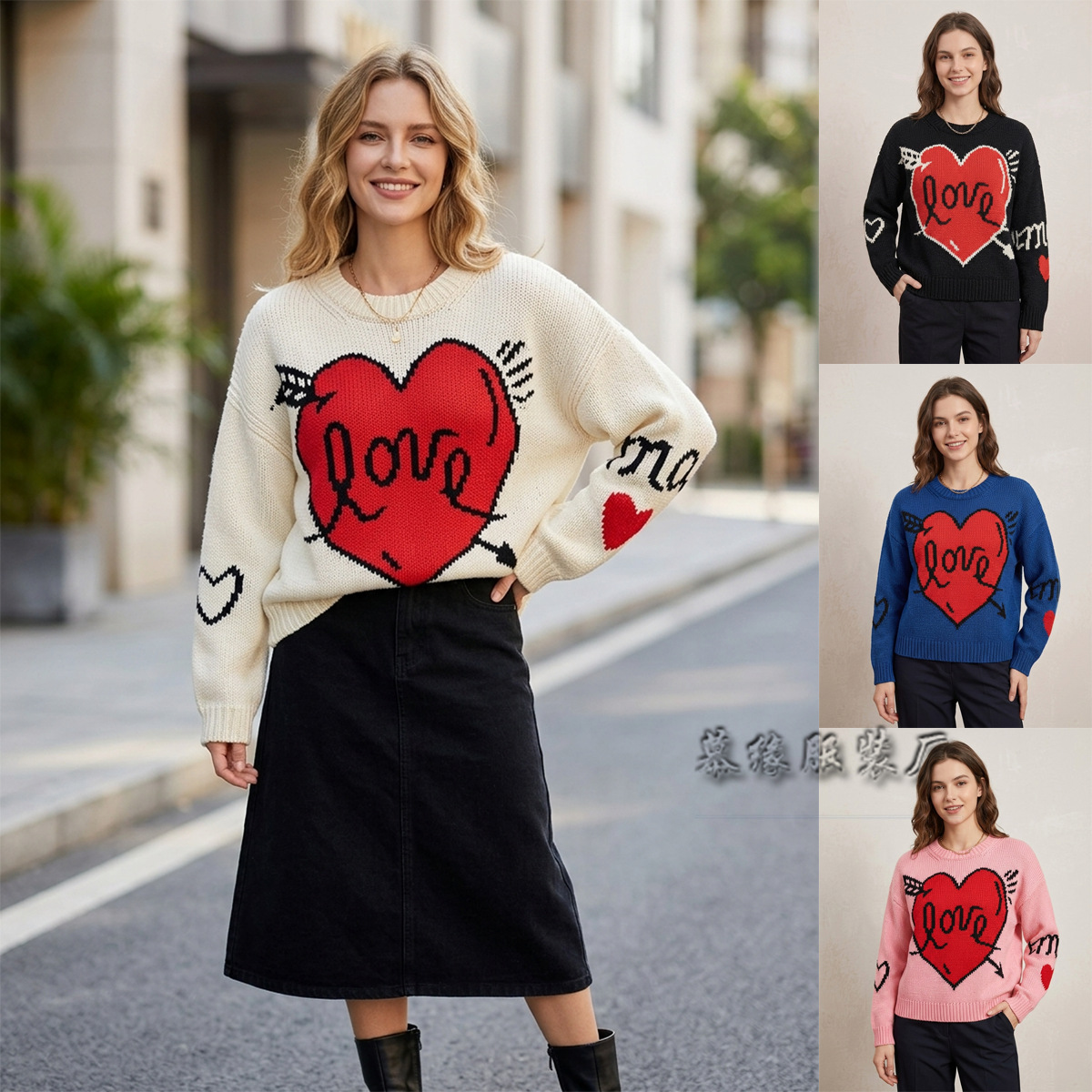 سترة محبوكة للأزواج لخريف وشتا - مراجعة Winter Clothing Women Sale وسعره
