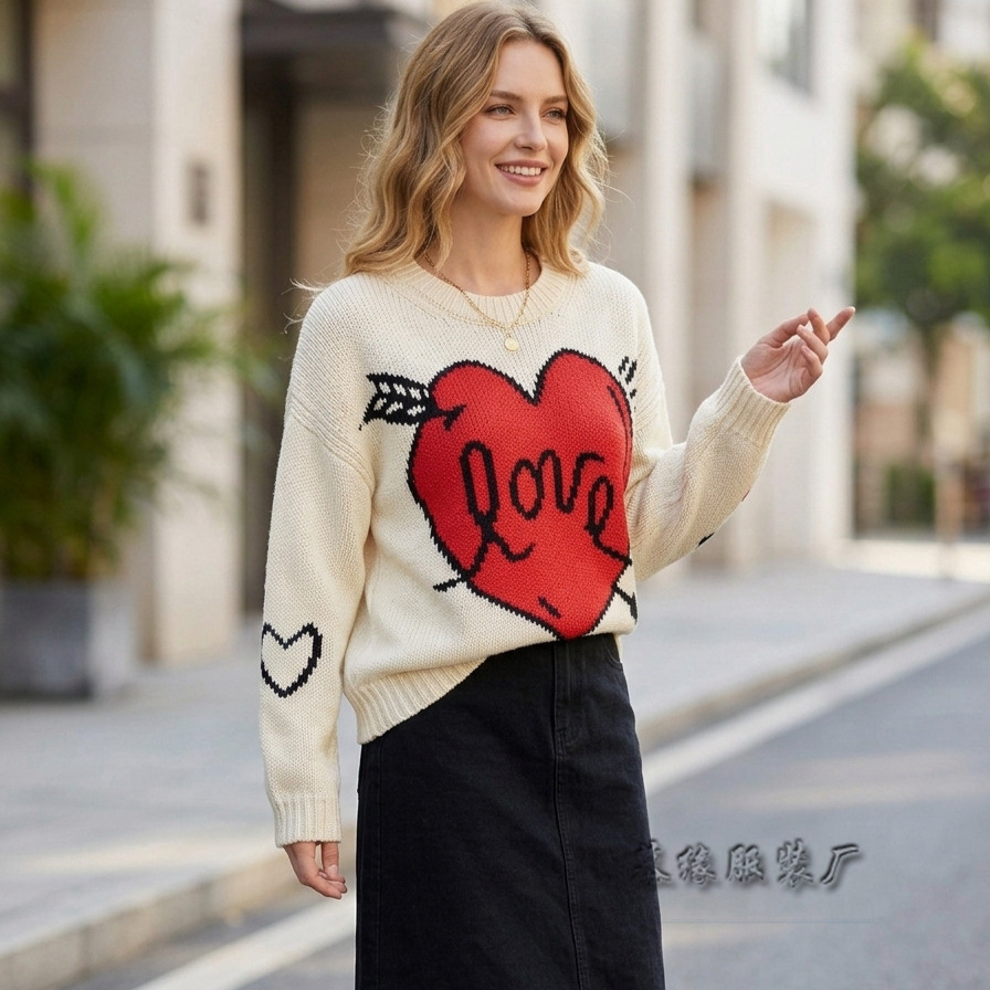 سترة محبوكة للأزواج لخريف وشتا - مراجعة Winter Clothing Women Sale وسعره