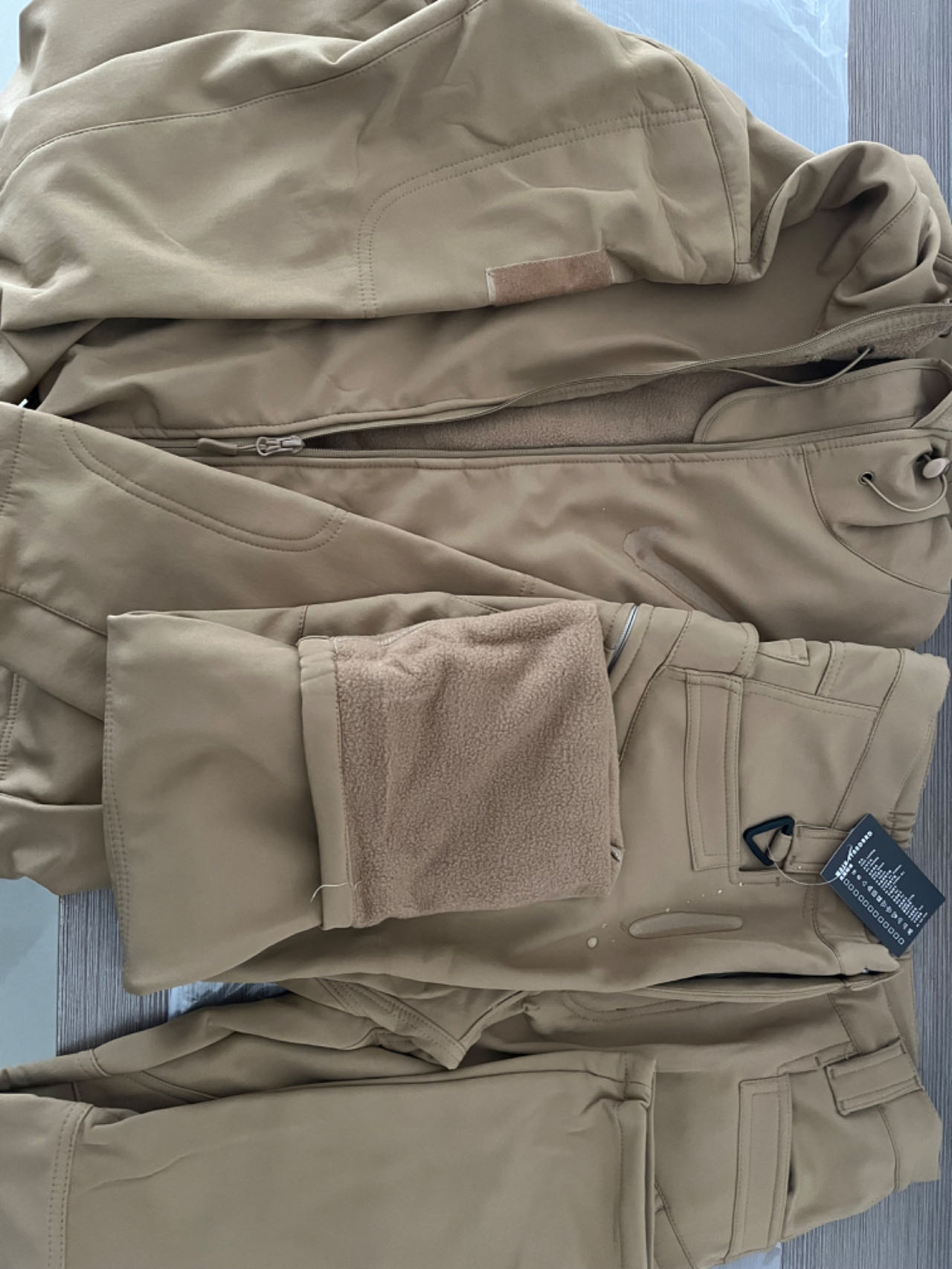 الرجال الشتاء الخريف الدافئة س - مراجعة Windproof Jacket Softshell وسعره