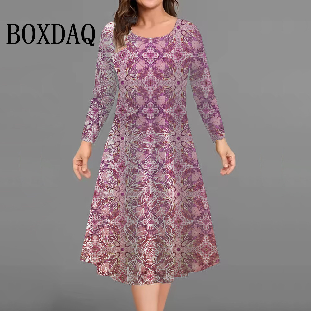 موضة جديدة أنيقة النساء فساتين - مراجعة Winter Clothing Plus Size وسعره