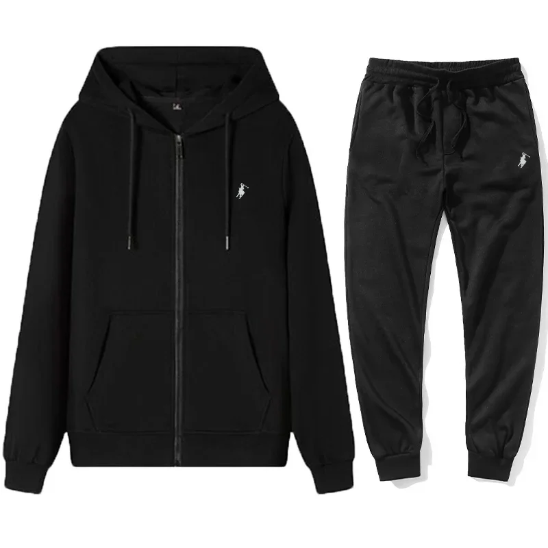 طقم هودي رياضي كلاسيكي للرجال  - مراجعة Winter Clothing Pants وسعره