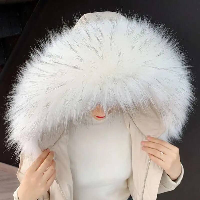 انفصال فو الفراء طوق اضافية كب - مراجعة Winter Clothing Women Sale وسعره