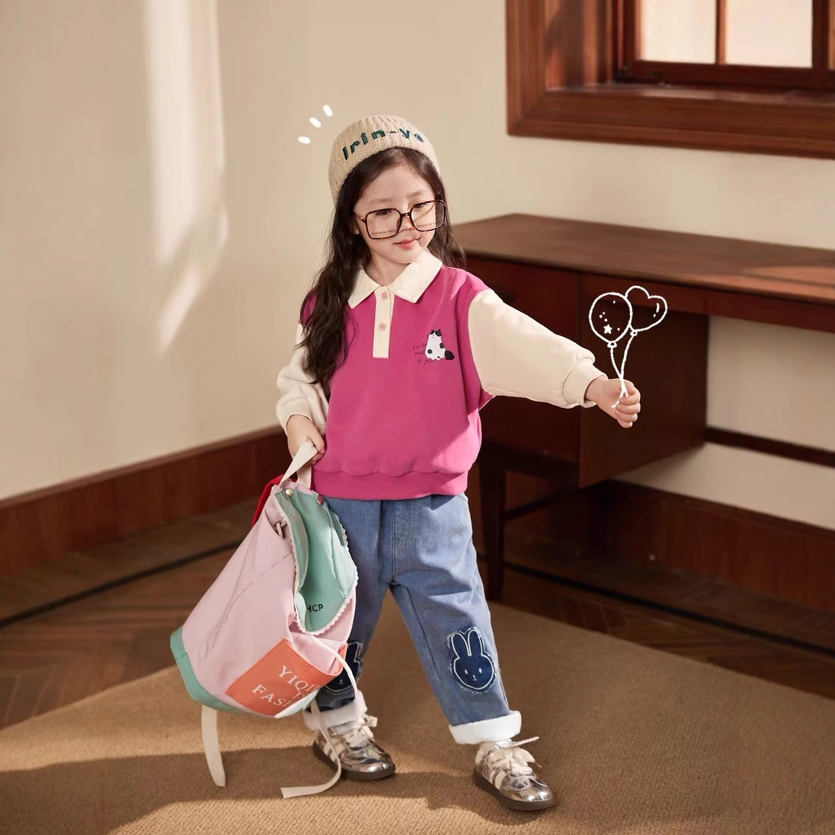 كريم ملابس المنزل طفل بولو طوق - مراجعة Winter Clothing For Babies وسعره
