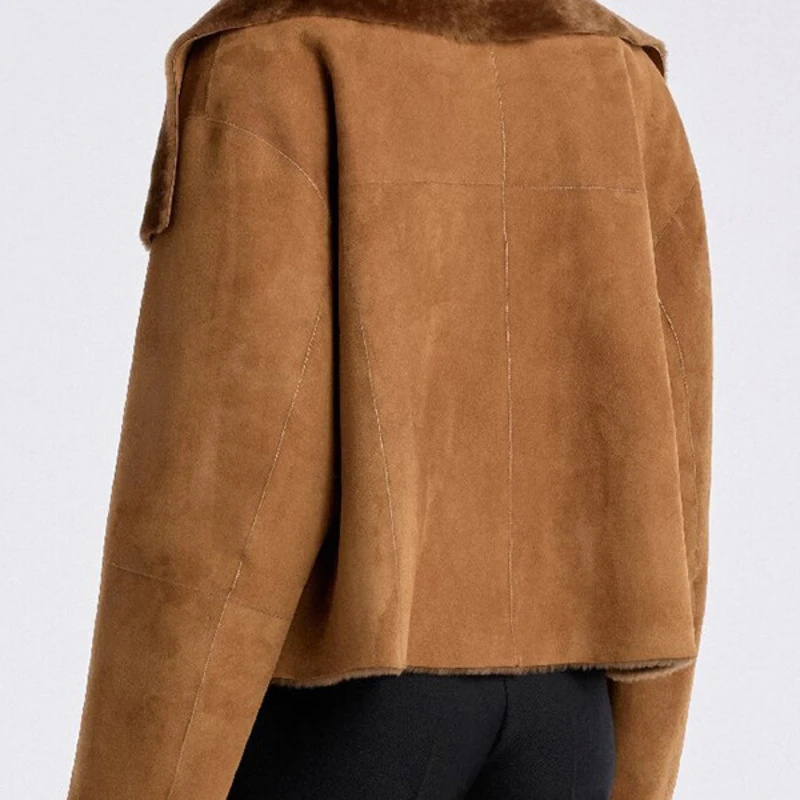 جاكيت نسائي من الجلد الصناعي ق - مراجعة Winter Clothing Pictures وسعره