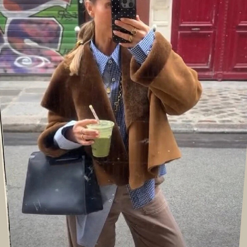 جاكيت نسائي من الجلد الصناعي ق - مراجعة Winter Clothing Pictures وسعره