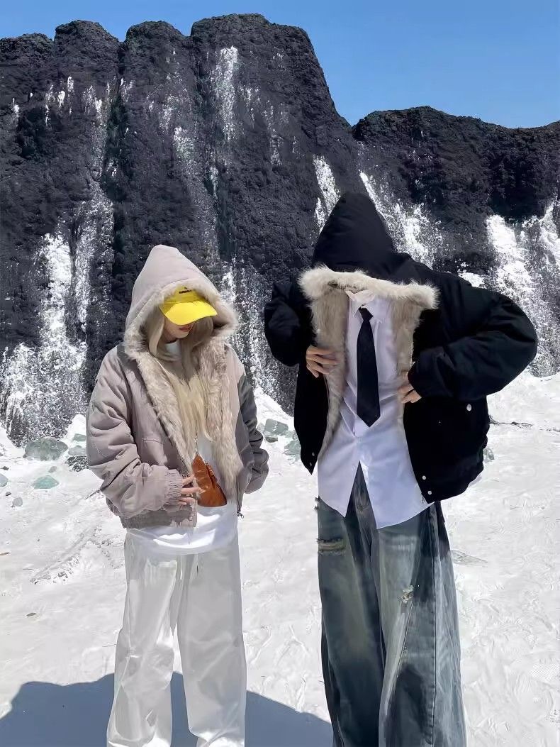 جاكيت بومبر قصير للنساء لفصل ا - مراجعة Winter Clothing Women Sale وسعره