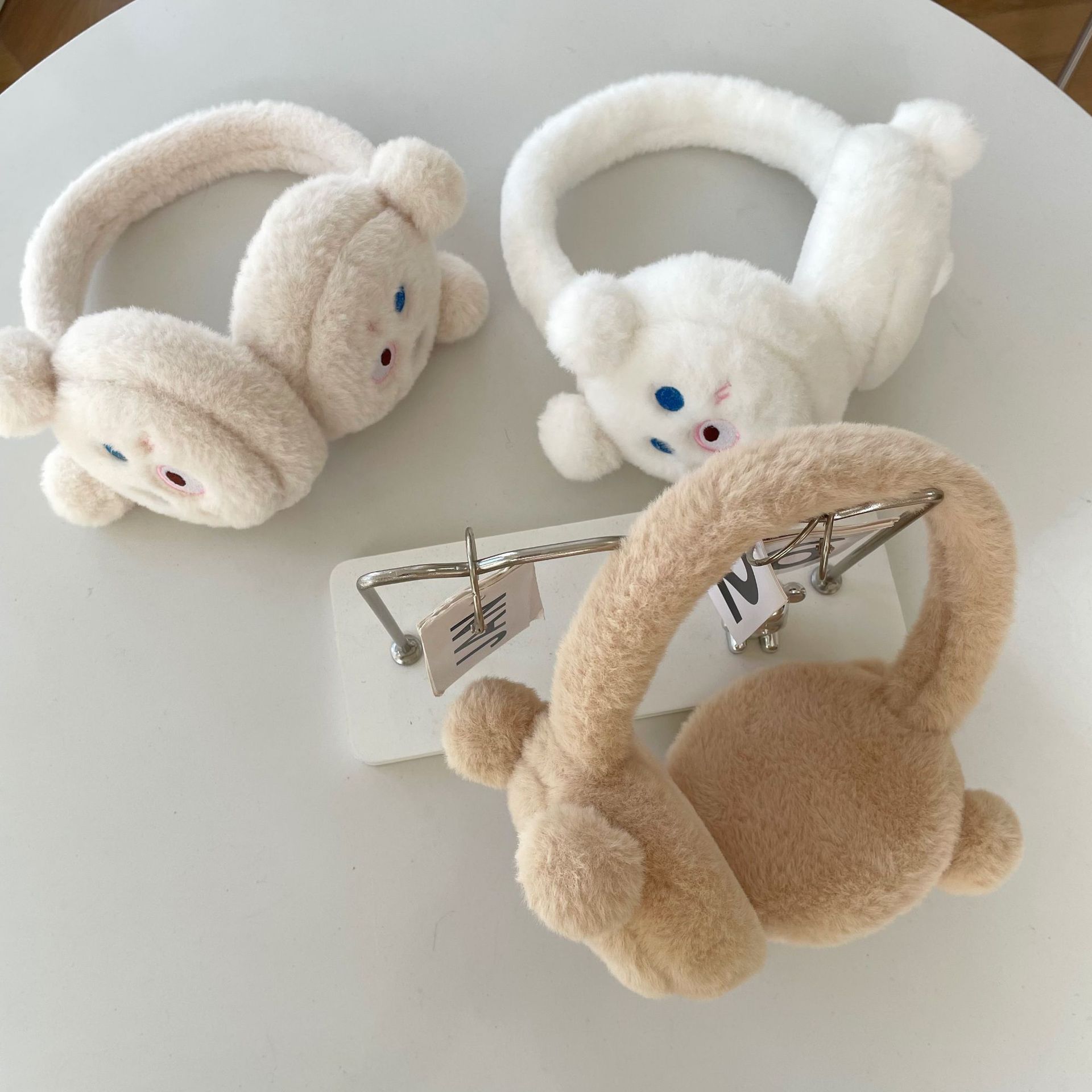 لطيف الكرتون الدب غطاء للأذنين - مراجعة Winter Clothing Earmuffs وسعره