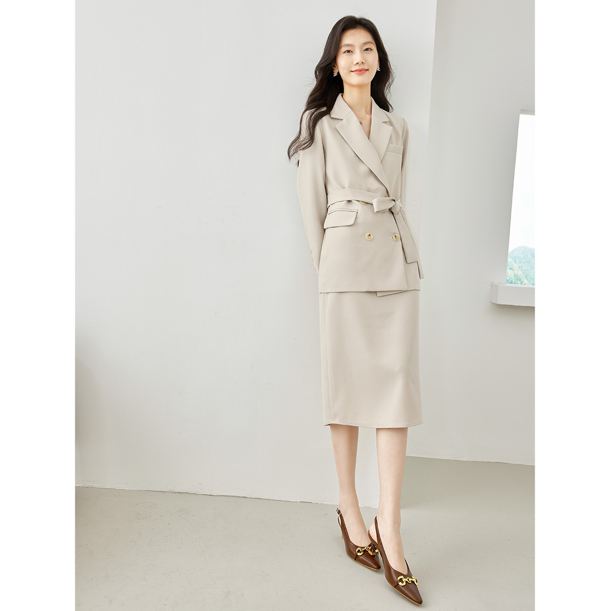 طقم نسائي من قطعتين من VIMLY ل - مراجعة Winter Clothing Women Sale وسعره