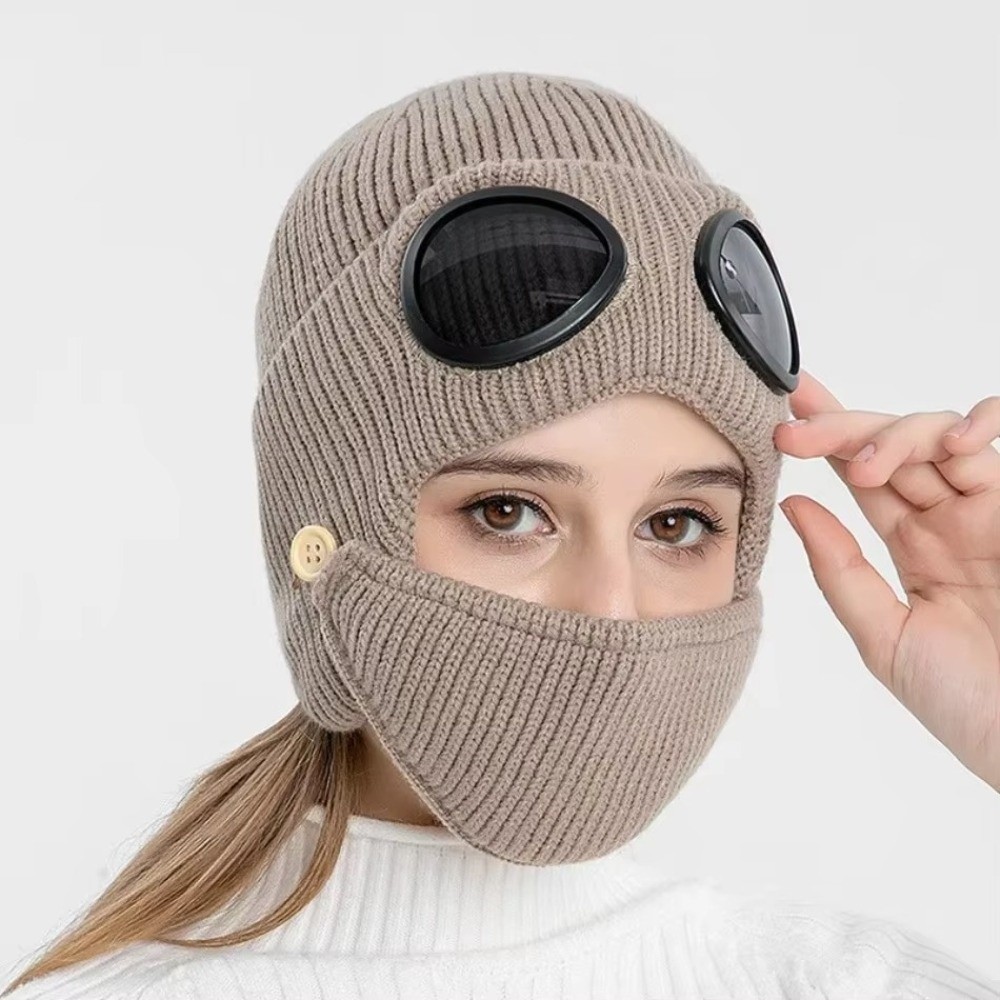 قبعة صوفية دافئة مبطنة بالصوف  - مراجعة Winter Clothing Earmuffs وسعره