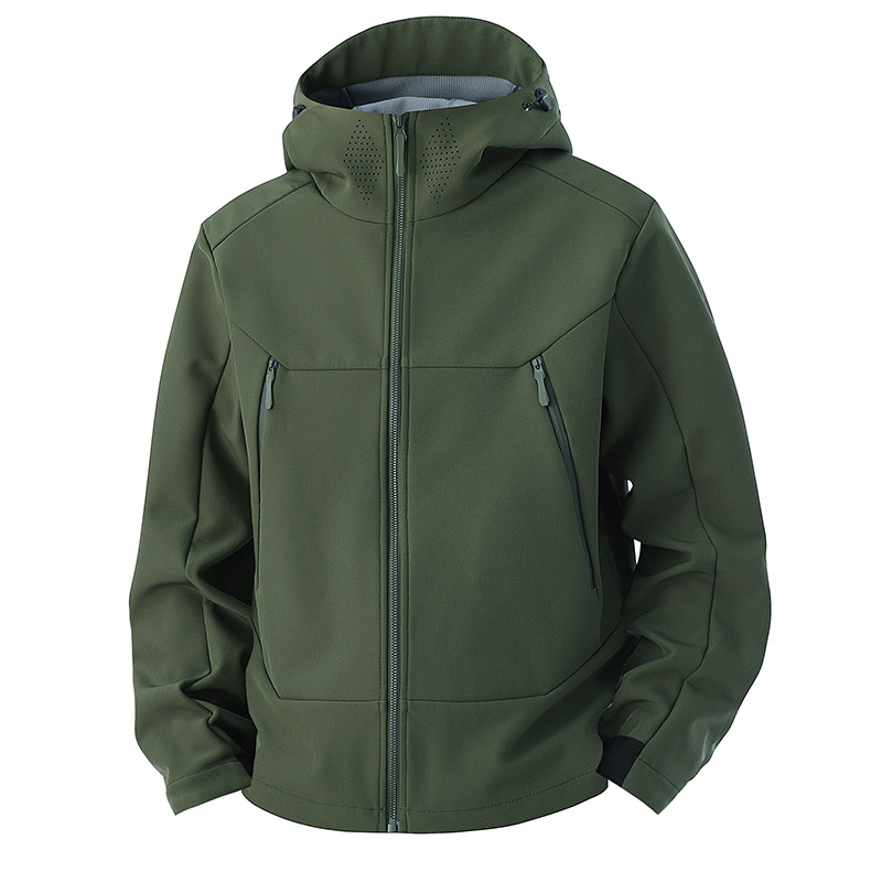 سترة رجالية خفيفة الوزن مقاومة - مراجعة Windproof Jacket Softshell وسعره