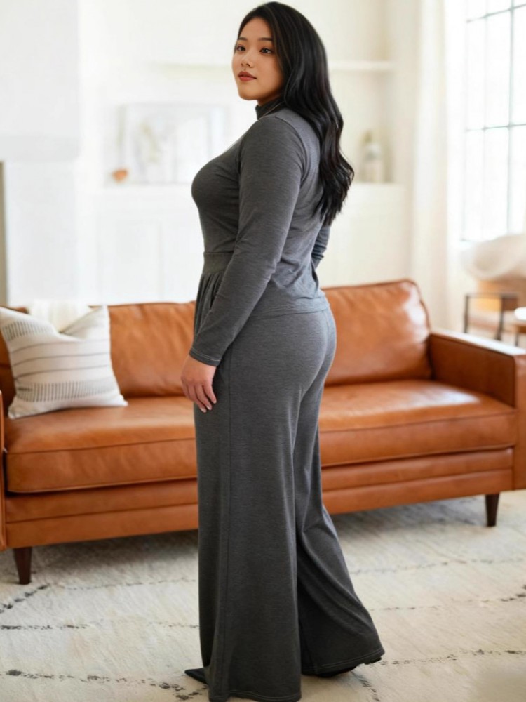 2 قطعتين مجموعات النساء 2025 ج - مراجعة Winter Clothing Plus Size وسعره